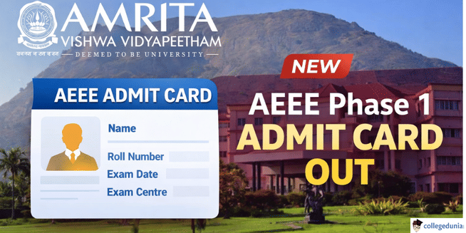 AEEE Phase 1 Admit Card Out; Get Direct Link Here